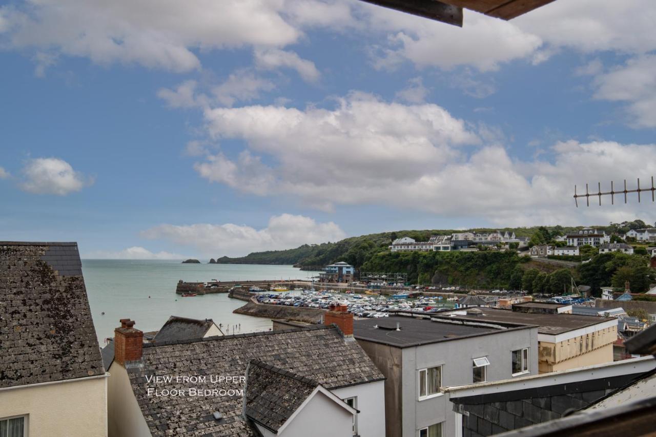 Ivydene - Beautiful Cottage, Stone Throw From Beach, Wonderful Sea Views Saundersfoot Buitenkant foto